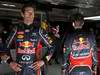 Barcelona Test Febbraio 2012, BARCELONA, SPAIN - FEBRUARY 23:  Mark Webber of Australia e Red Bull Racing prepares to drive during day three of Formula One winter testing at Circuit de Catalunya on February 22, 2012 in Barcelona, Spain.  (Photo by Mark Thompson/Getty Images)