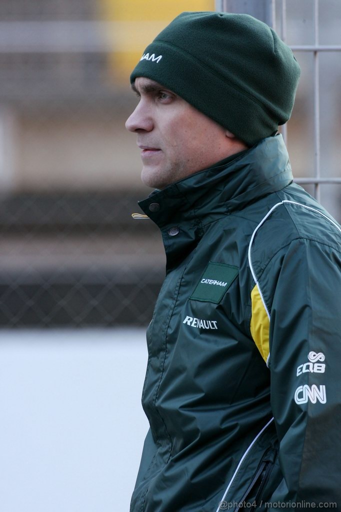 Barcelona Test Febbraio 2012, 21.02.2012 Barcelona, Spain,
Vitaly Petrov (RUS), Caterham F1 Team   - Formula 1 Testing, day 1 - Formula 1 World Championship 