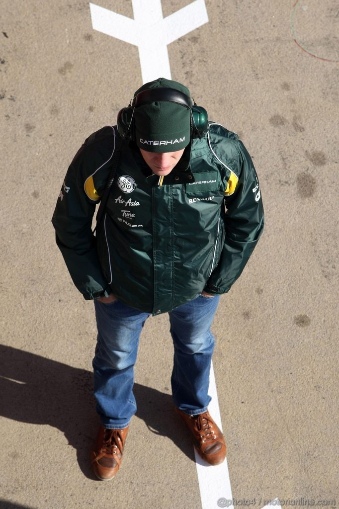 Barcelona Test Febbraio 2012, 21.02.2012 Barcelona, Spain,
Vitaly Petrov (RUS), Caterham F1 Team   - Formula 1 Testing, day 1 - Formula 1 World Championship 