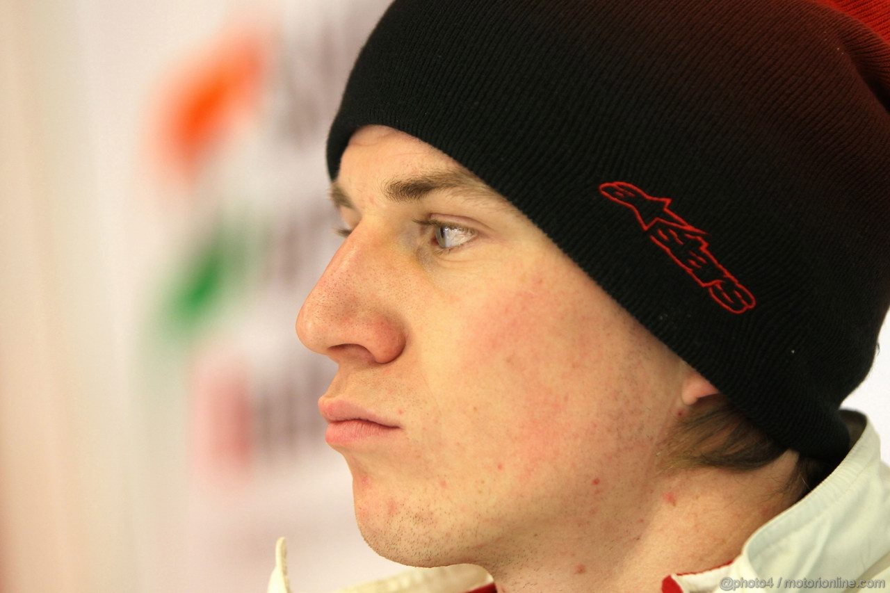 Barcelona Test Febbraio 2012, 21.02.2012 Barcelona, Spain,
Nico Hulkenberg (GER), Sahara Force India Formula One Team   - Formula 1 Testing, day 1 - Formula 1 World Championship 