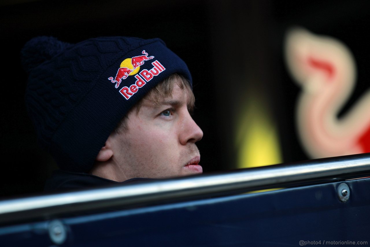 Barcelona Test Febbraio 2012, 21.02.2012 Barcelona, Spain,
Sebastian Vettel (GER), Red Bull Racing - Formula 1 Testing, day 1 - Formula 1 World Championship 