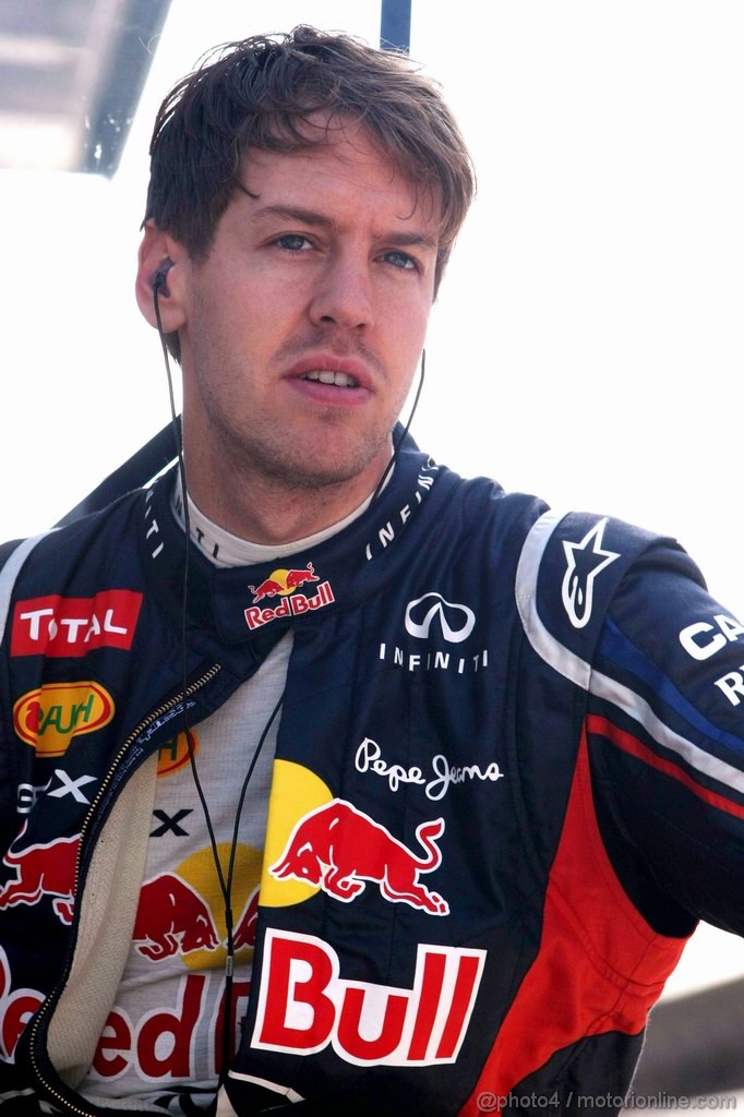 Barcelona Test Febbraio 2012, 21.02.2012 Barcelona, Spain,
Sebastian Vettel (GER), Red Bull Racing   - Formula 1 Testing, day 1 - Formula 1 World Championship 