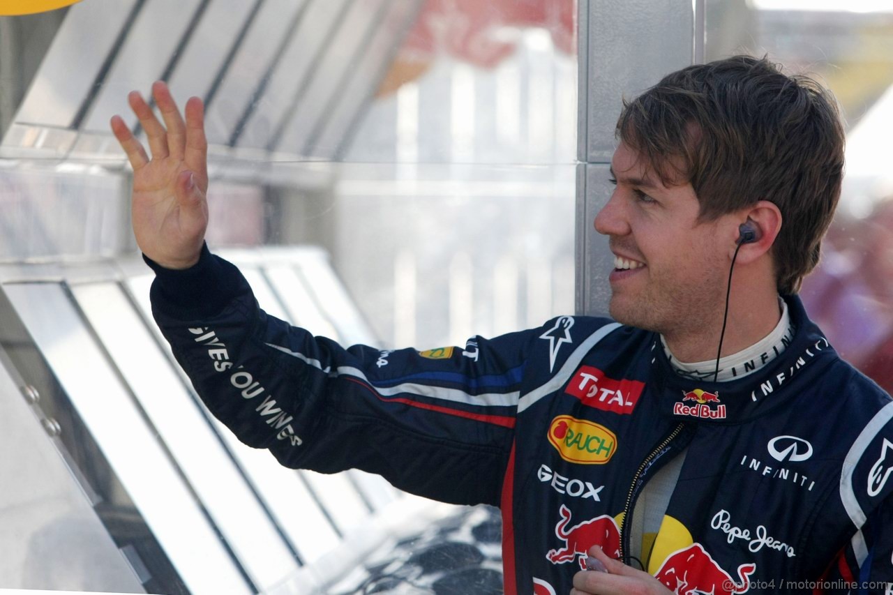 Barcelona Test Febbraio 2012, 21.02.2012 Barcelona, Spain,
Sebastian Vettel (GER), Red Bull Racing   - Formula 1 Testing, day 1 - Formula 1 World Championship 