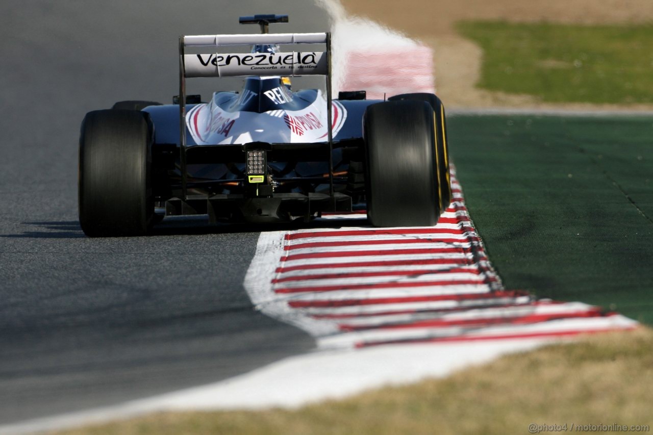 Barcelona Test Febbraio 2012, 21.02.2012, Barcelona, Spain,
Bruno Senna (BRE), Williams F1 Team   - Formula 1 Testing, day 1 - Formula 1 World Championship 