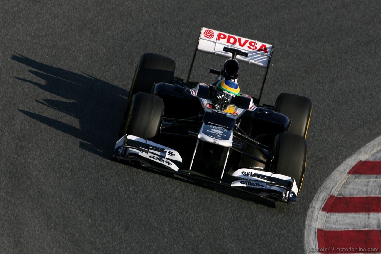 Barcelona Test Febbraio 2012, 21.02.2012, Barcelona, Spain,
Bruno Senna (BRE), Williams F1 Team   - Formula 1 Testing, day 1 - Formula 1 World Championship 