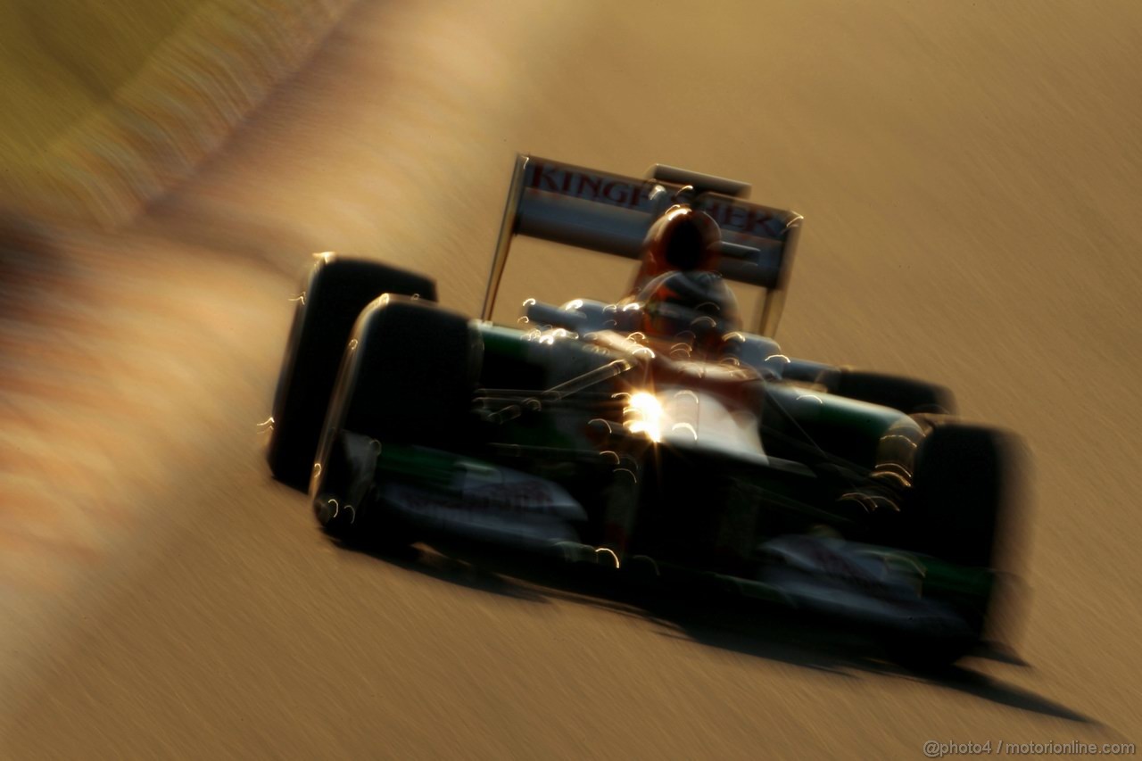 Barcelona Test Febbraio 2012, 21.02.2012, Barcelona, Spain,
Nico Hulkenberg (GER), Sahara Force India Formula One Team   - Formula 1 Testing, day 1 - Formula 1 World Championship 