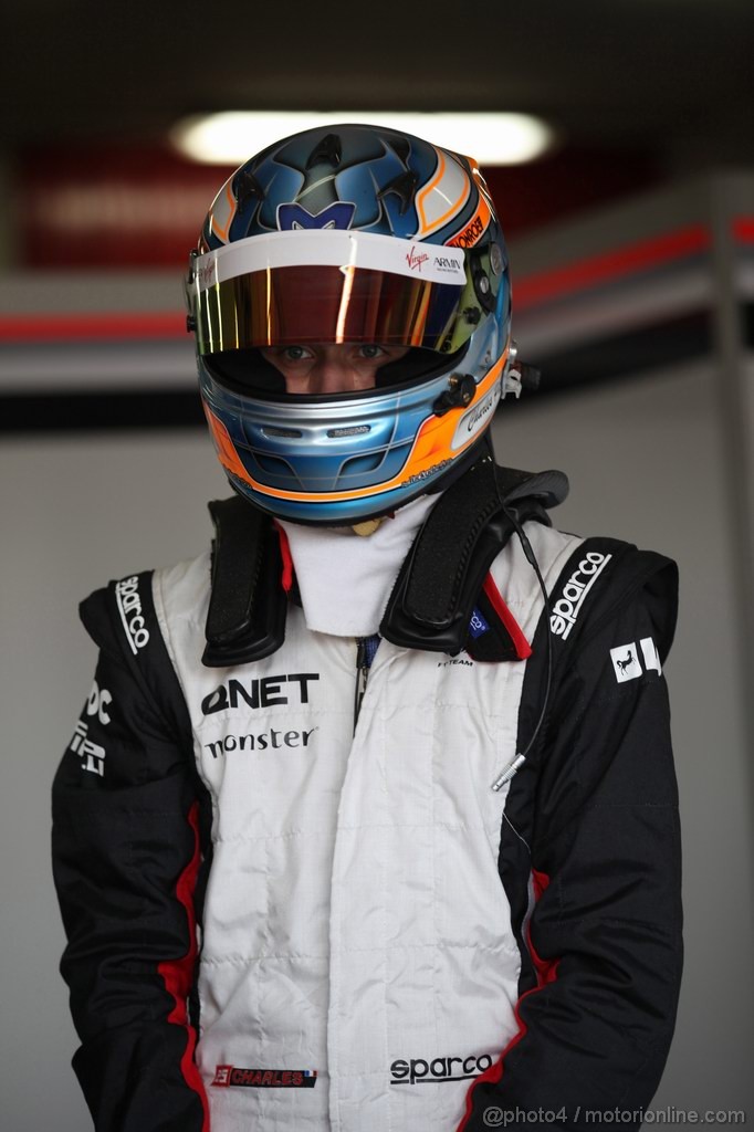 Barcelona Test Febbraio 2012, 21.02.2012 Barcelona, Spain,
Charles Pic (FRA), Marussia F1 Team - Formula 1 Testing, day 1 - Formula 1 World Championship 