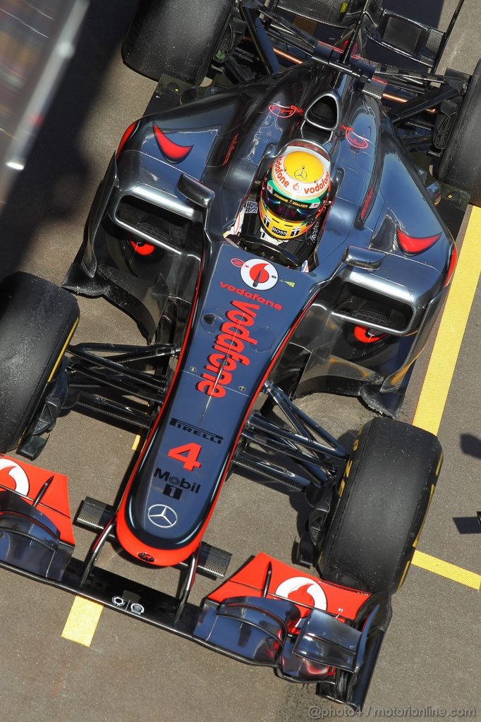 Barcelona Test Febbraio 2012, 21.02.2012, Barcelona, Spain,
Lewis Hamilton (GBR), McLaren Mercedes - Formula 1 Testing, day 1 - Formula 1 World Championship 