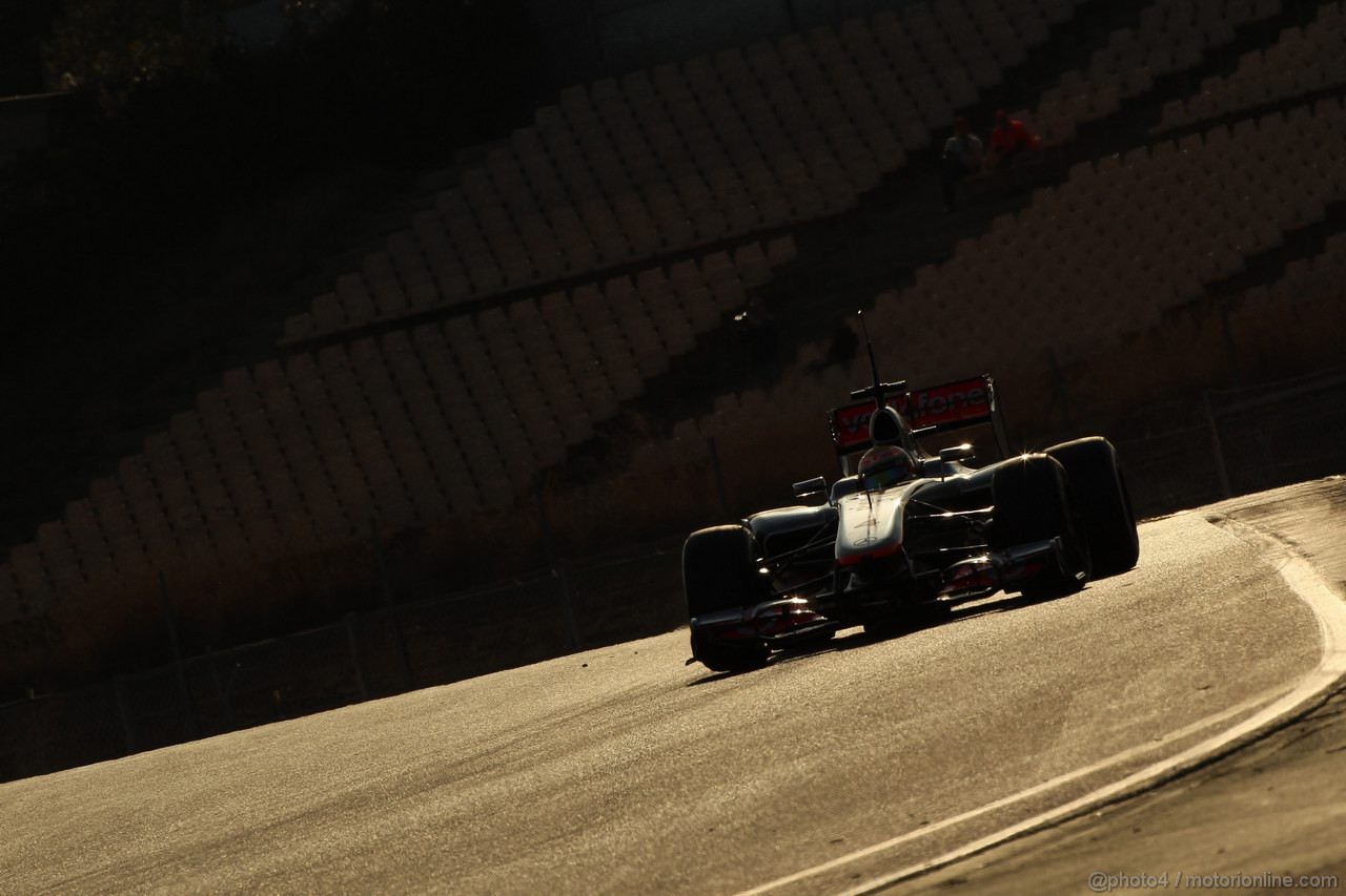 Barcelona Test Febbraio 2012, 21.02.2012, Barcelona, Spain,
Lewis Hamilton (GBR), McLaren Mercedes - Formula 1 Testing, day 1 - Formula 1 World Championship 