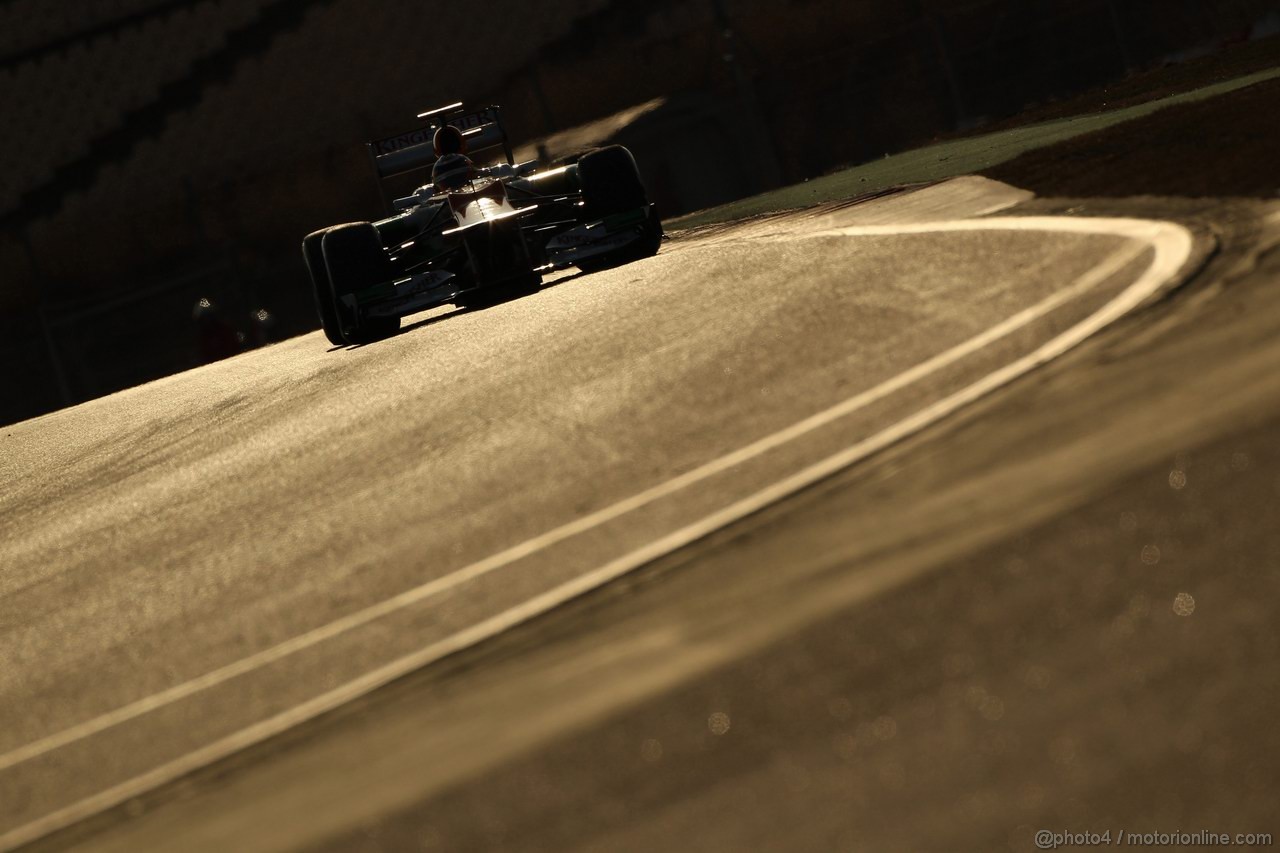 Barcelona Test Febbraio 2012, 21.02.2012, Barcelona, Spain,
Nico Hulkenberg (GER), Sahara Force India Formula One Team - Formula 1 Testing, day 1 - Formula 1 World Championship 