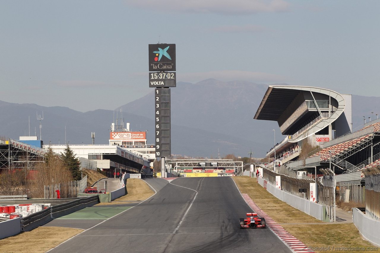 Barcelona Test Febbraio 2012 MARTEDI