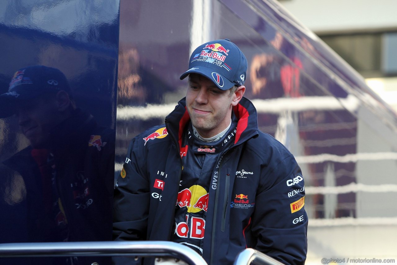 Barcelona Test Febbraio 2012, 21.02.2012 Barcelona, Spain,
Sebastian Vettel (GER), Red Bull Racing - Formula 1 Testing, day 1 - Formula 1 World Championship 