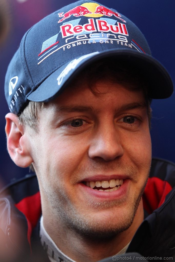 Barcelona Test Febbraio 2012, 21.02.2012 Barcelona, Spain,
Sebastian Vettel (GER), Red Bull Racing - Formula 1 Testing, day 1 - Formula 1 World Championship 