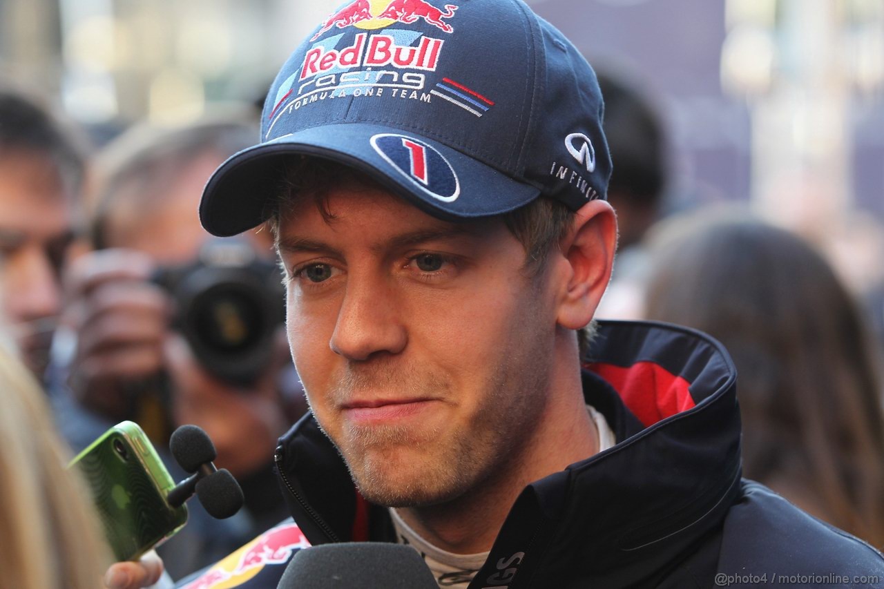 Barcelona Test Febbraio 2012, 21.02.2012 Barcelona, Spain,
Sebastian Vettel (GER), Red Bull Racing - Formula 1 Testing, day 1 - Formula 1 World Championship 