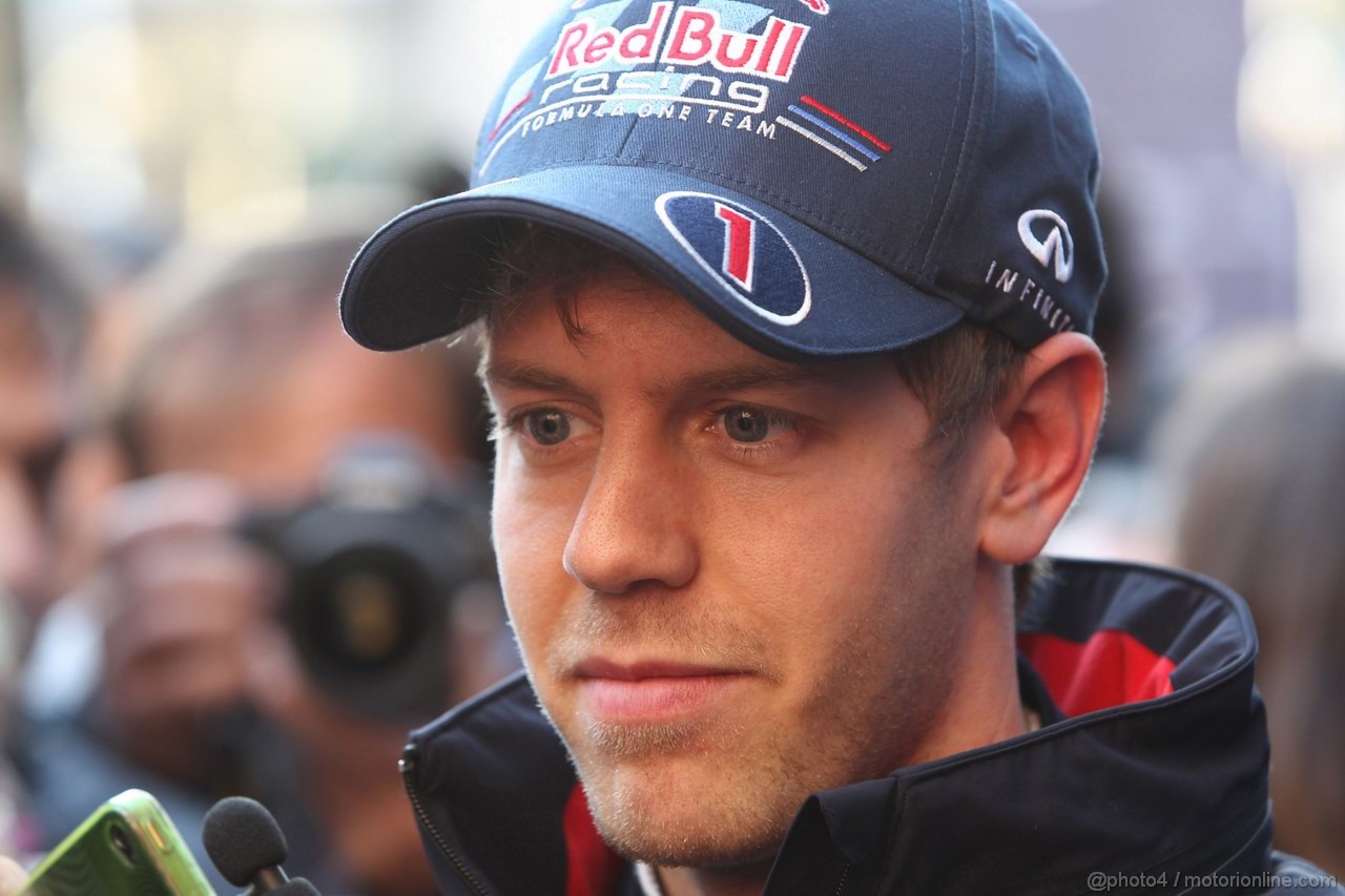 Barcelona Test Febbraio 2012, 21.02.2012 Barcelona, Spain,
Sebastian Vettel (GER), Red Bull Racing - Formula 1 Testing, day 1 - Formula 1 World Championship 