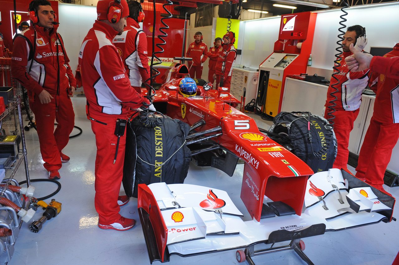 Barcelona Test Febbraio 2012 MARTEDI