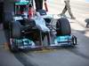 Barcelona Test Febbraio 2012, 21.02.2012 Barcelona, Spain,
Michael Schumacher (GER), Mercedes AMG Petronas nose cone - Formula 1 Testing, day 1 - Formula 1 World Championship 