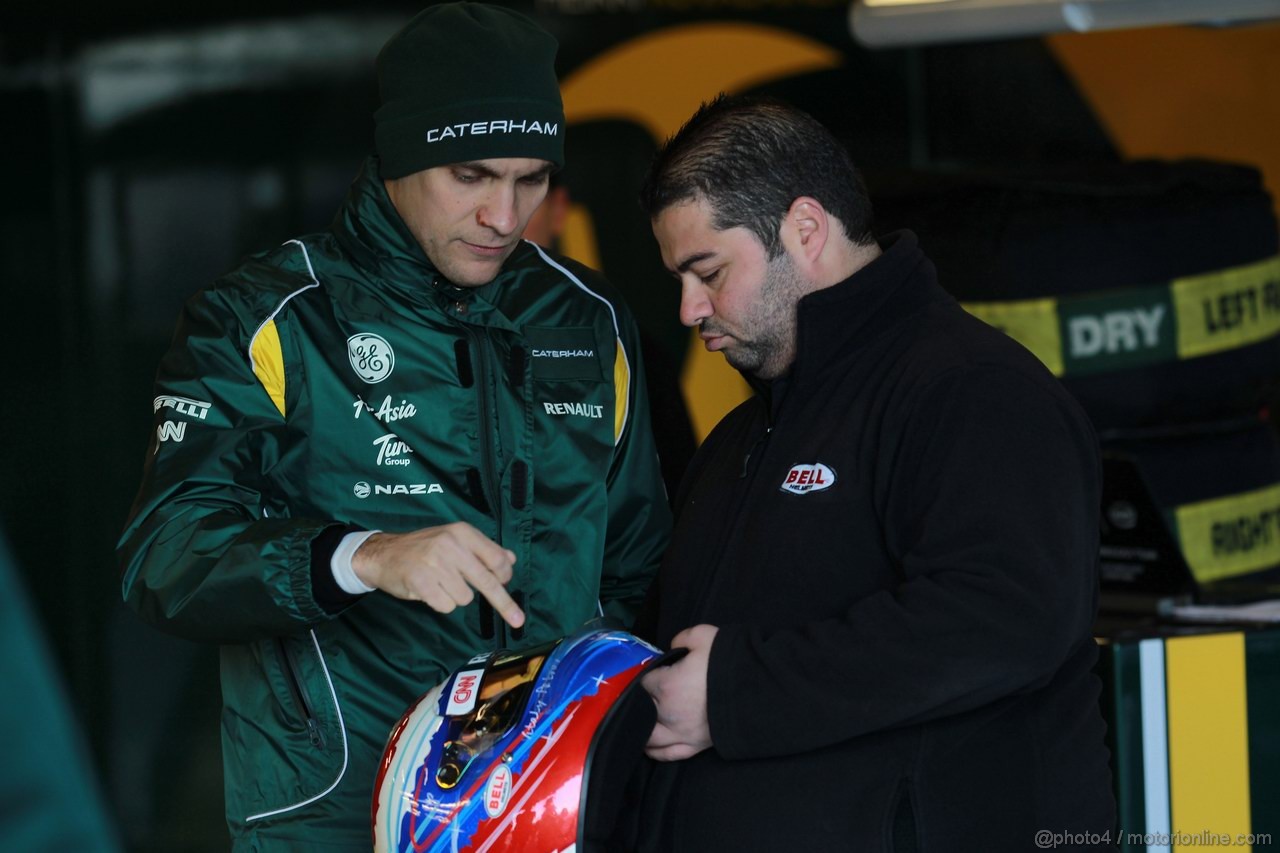 Barcelona Test Febbraio 2012, 22.02.2012 Barcelona, Spain,
Vitaly Petrov (RUS), Caterham F1 Team - Formula 1 Testing, day 2 - Formula 1 World Championship 