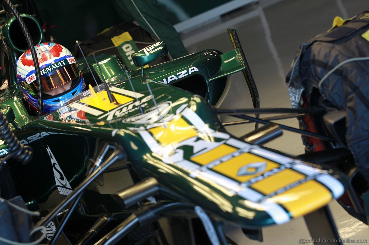 Barcelona Test Febbraio 2012, 22.02.2012 Barcelona, Spain,
Vitaly Petrov (RUS), Caterham F1 Team - Formula 1 Testing, day 2 - Formula 1 World Championship 