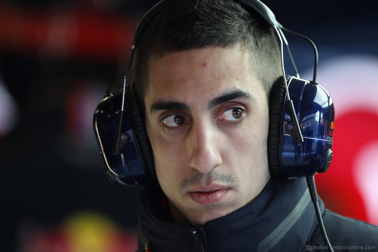 Barcelona Test Febbraio 2012, 22.02.2012 Barcelona, Spain,
Sebastien Buemi (SUI), Red Bull Racing reserve driver - Formula 1 Testing, day 2 - Formula 1 World Championship 