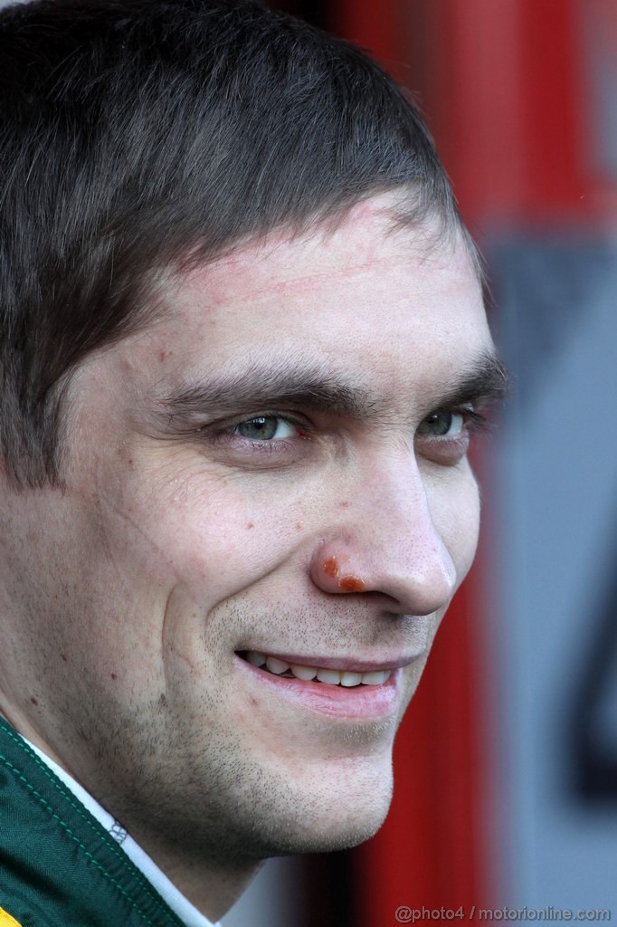 Barcelona Test Febbraio 2012, 22.02.2012 Barcelona, Spain,
Vitaly Petrov (RUS), Caterham F1 Team - Formula 1 Testing, day 2 - Formula 1 World Championship 