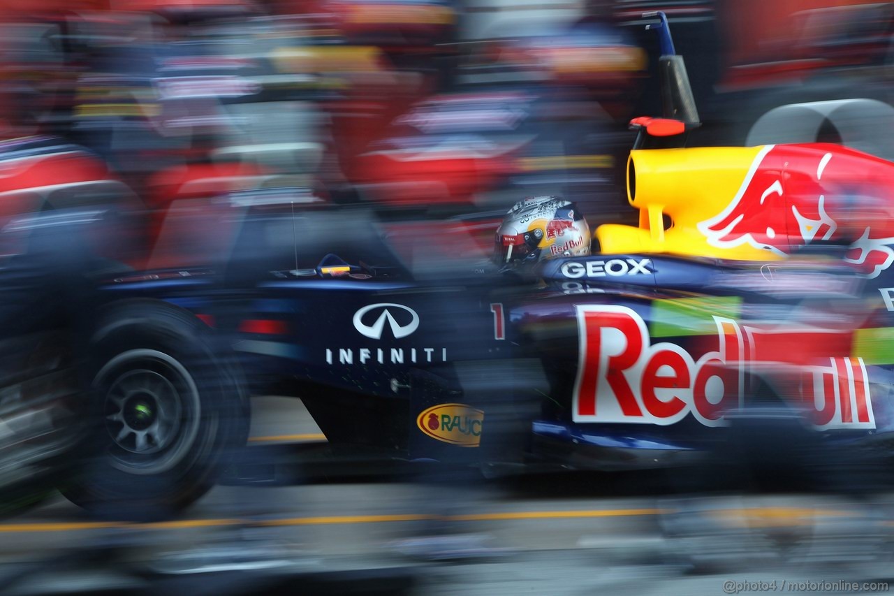 Barcelona Test Febbraio 2012, 22.02.2012, Barcelona, Spain,
Sebastian Vettel (GER), Red Bull Racing - Formula 1 Testing, day 2 - Formula 1 World Championship 