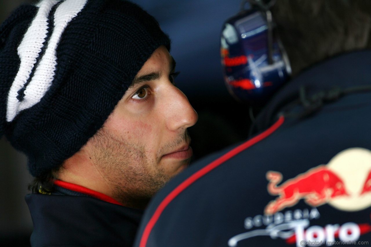 Barcelona Test Febbraio 2012, 22.02.2012 Barcelona, Spain,
Daniel Ricciardo (AUS), Scuderia Toro Rosso   - Formula 1 Testing, day 2 - Formula 1 World Championship 
