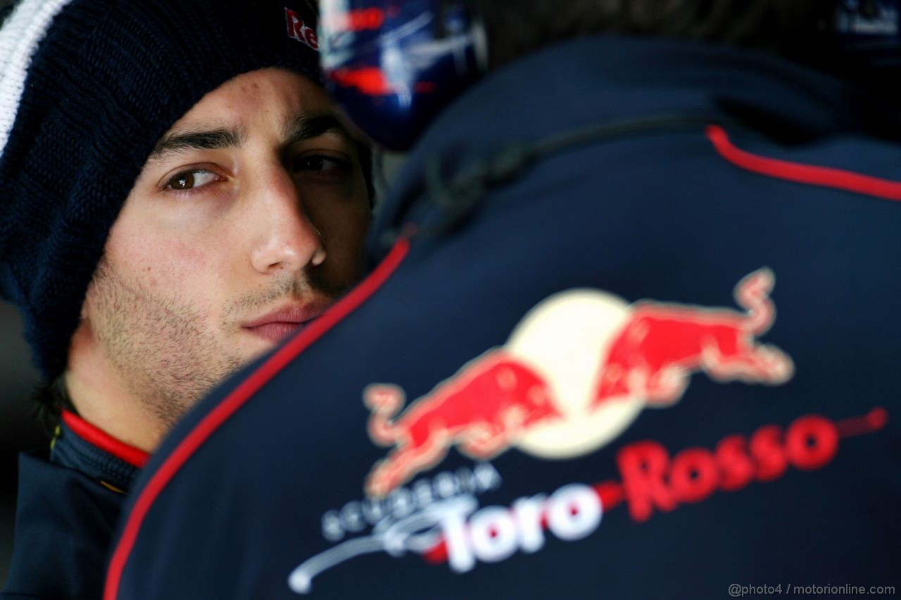 Barcelona Test Febbraio 2012, 22.02.2012 Barcelona, Spain,
Daniel Ricciardo (AUS), Scuderia Toro Rosso   - Formula 1 Testing, day 2 - Formula 1 World Championship 