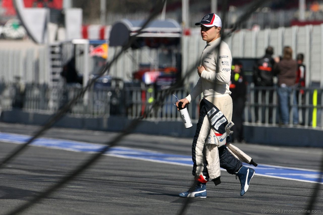 Barcelona Test Febbraio 2012, 22.02.2012 Barcelona, Spain,
Valtteri Bottas (FIN), Williams F1 Team   - Formula 1 Testing, day 2 - Formula 1 World Championship