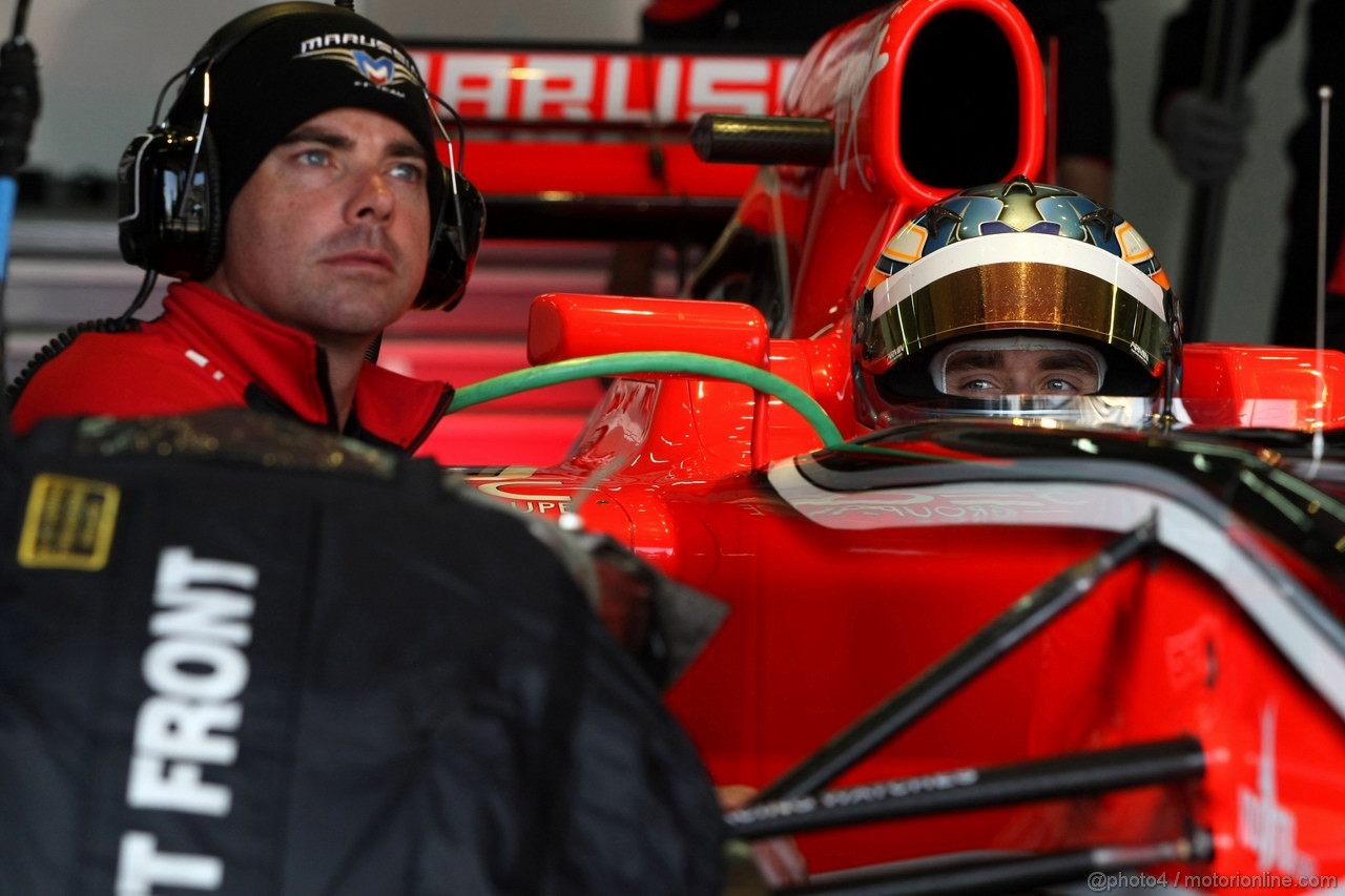 Barcelona Test Febbraio 2012, 22.02.2012, Barcelona, Spain,
Charles Pic (FRA), Marussia F1 Team   - Formula 1 Testing, day 2 - Formula 1 World Championship 