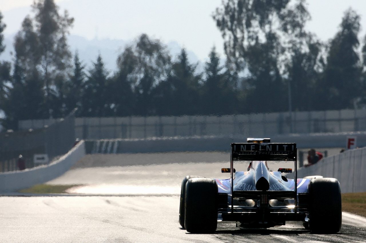 Barcelona Test Febbraio 2012, 22.02.2012, Barcelona, Spain,
Sebastian Vettel (GER), Red Bull Racing   - Formula 1 Testing, day 2 - Formula 1 World Championship 