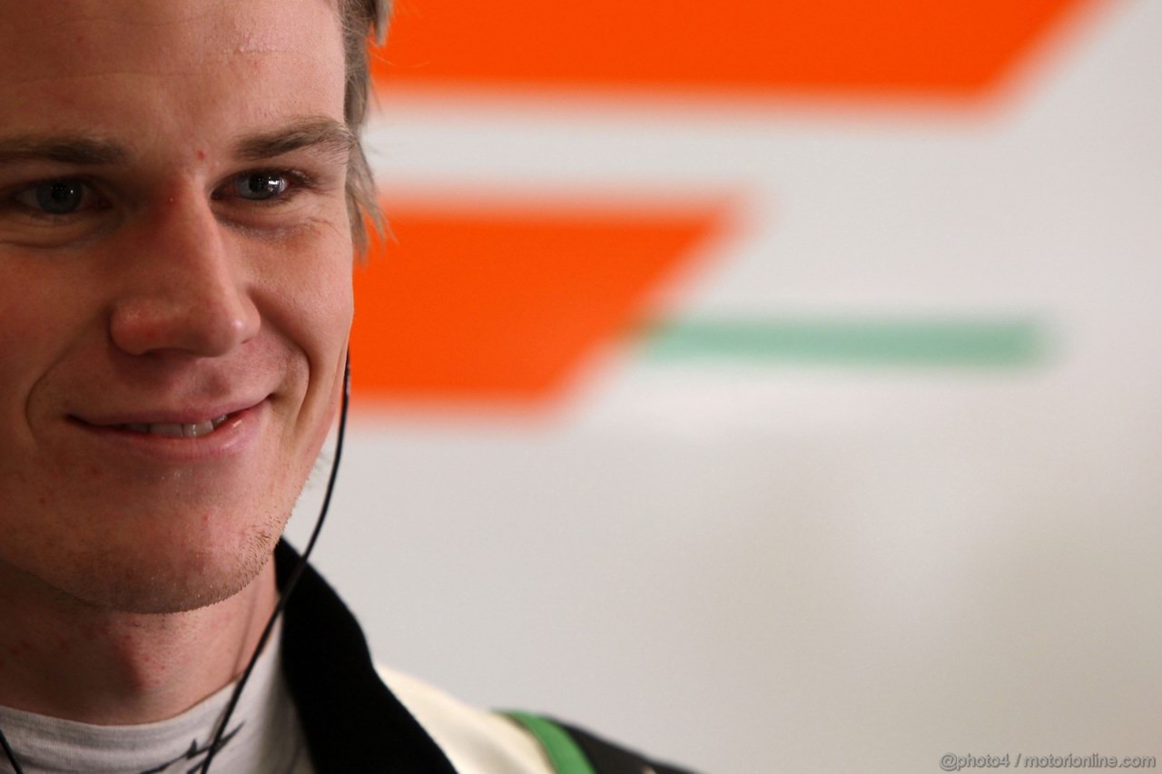 Barcelona Test Febbraio 2012, 22.02.2012 Barcelona, Spain,
Nico Hulkenberg (GER), Sahara Force India Formula One Team   - Formula 1 Testing, day 2 - Formula 1 World Championship 