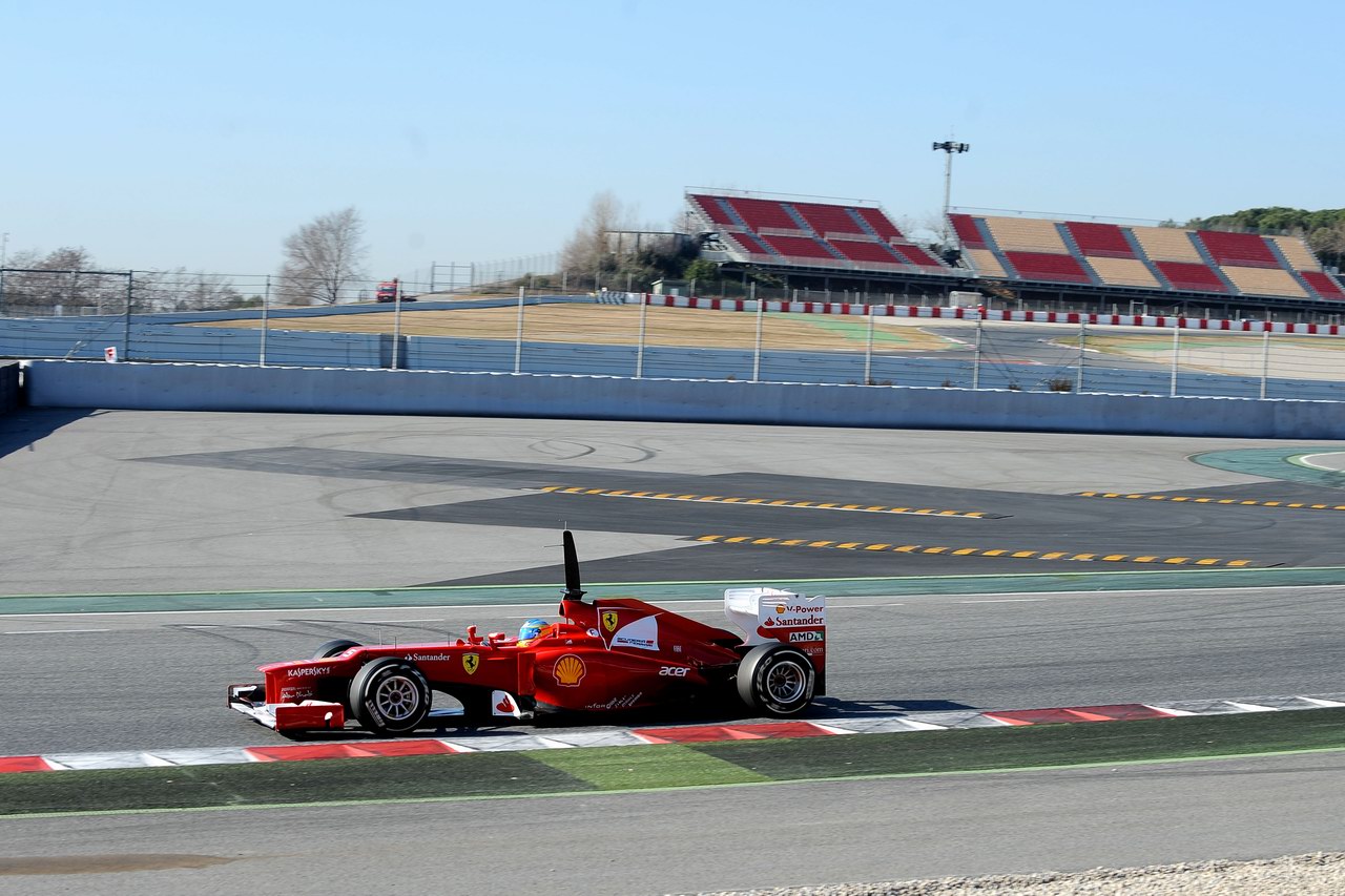 Barcelona Test Febbraio 2012 MERCOLEDI