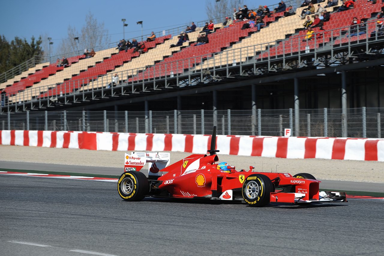 Barcelona Test Febbraio 2012 MERCOLEDI