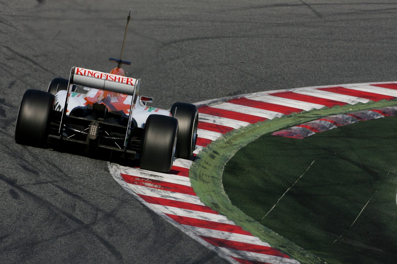 Barcelona Test Febbraio 2012, 24.02.2012, Barcelona, Spain,
Paul di Resta (GBR), Sahara Force India Formula One Team   - Formula 1 Testing, day 4 - Formula 1 World Championship - www.xpb.cc, EMail: info@xpb.cc - copy of publication required for printed pictures. Every used picture is fee-liable © Copyright: Charniaux / xpb.cc