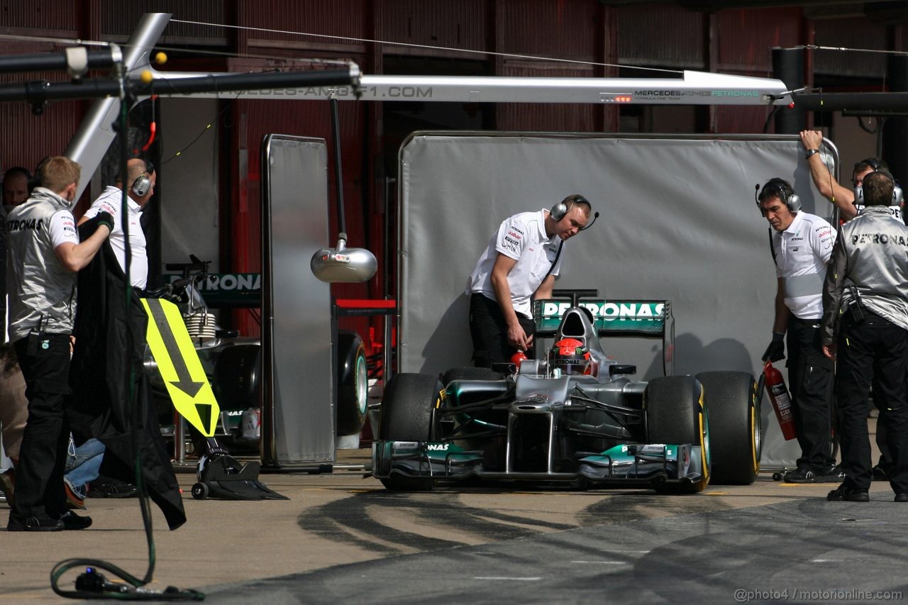 Barcelona Test Marzo 2012 - Gara