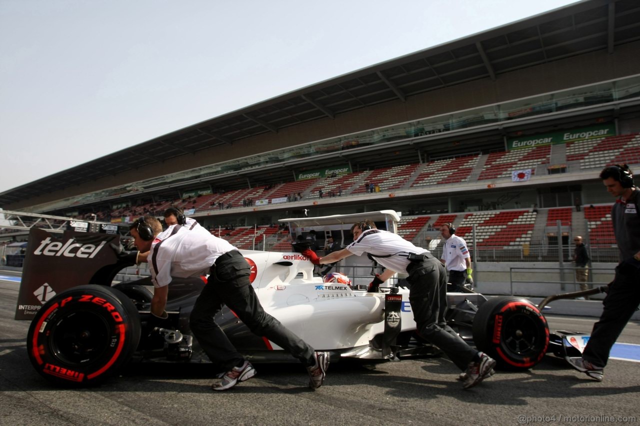 Barcelona Test Marzo 2012 - Gara