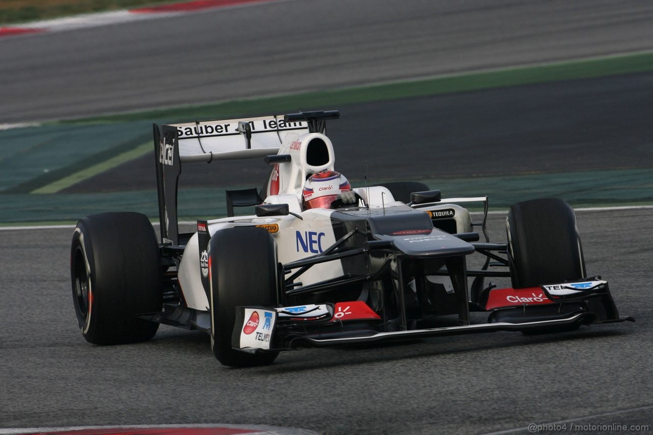 Barcelona Test Marzo 2012, 04.03.2012
Kamui Kobayashi (JAP), Sauber F1 Team 