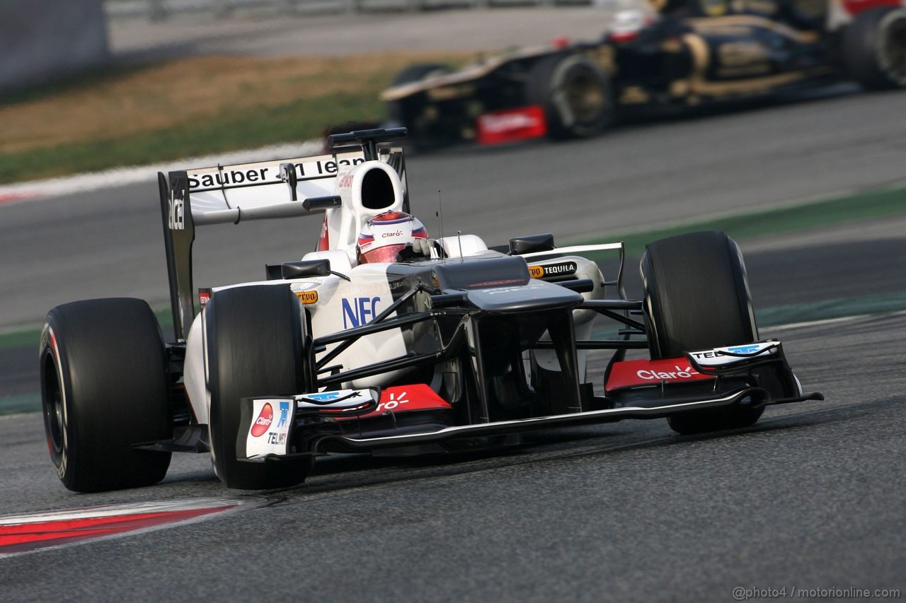 Barcelona Test Marzo 2012, 04.03.2012
Kamui Kobayashi (JAP), Sauber F1 Team