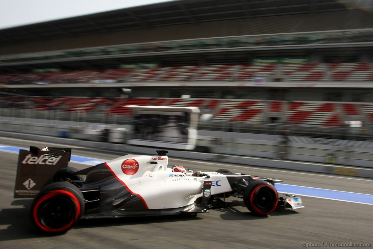 Barcelona Test Marzo 2012 - Gara