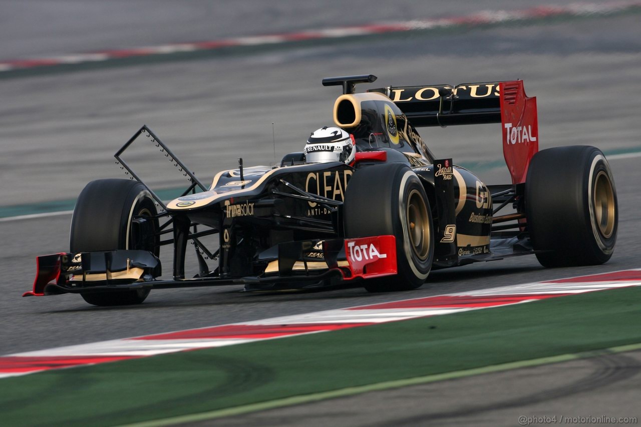 Barcelona Test Marzo 2012, 04.03.2012
Kimi Raikkonen (FIN), Lotus F1 Team 