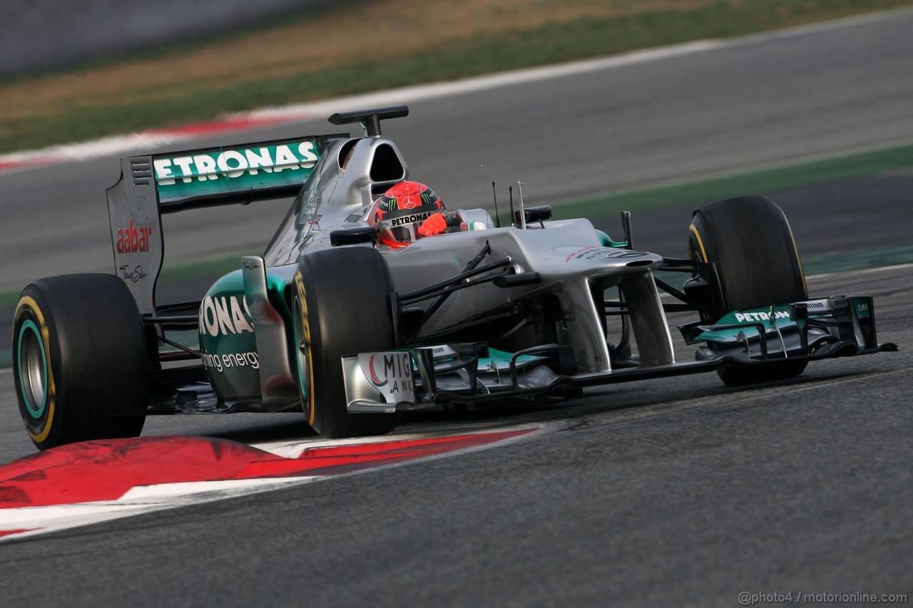 Barcelona Test Marzo 2012 - Gara