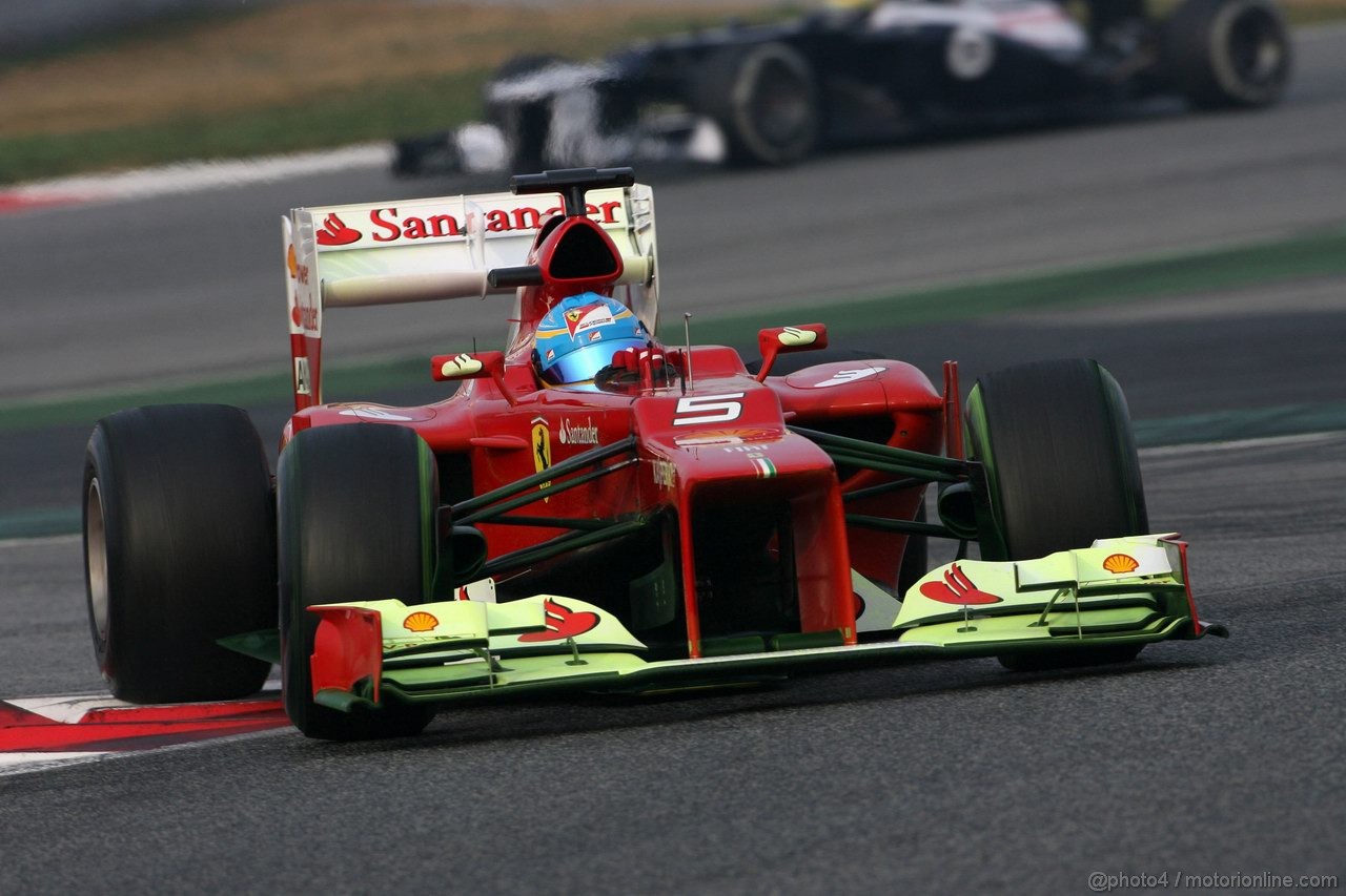 Barcelona Test Marzo 2012 - Gara