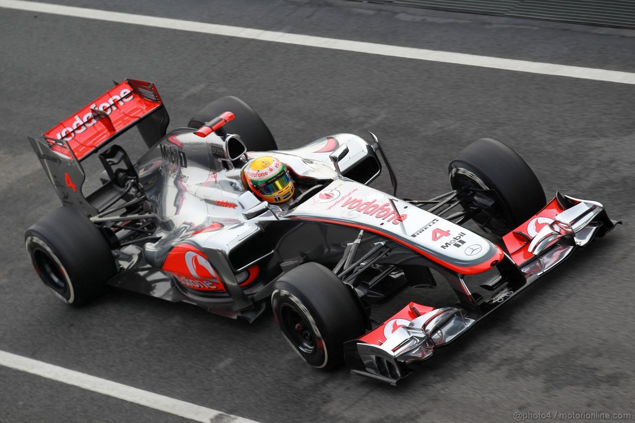 Barcelona Test Marzo 2012, 04.03.2012
Lewis Hamilton (GBR), McLaren Mercedes 