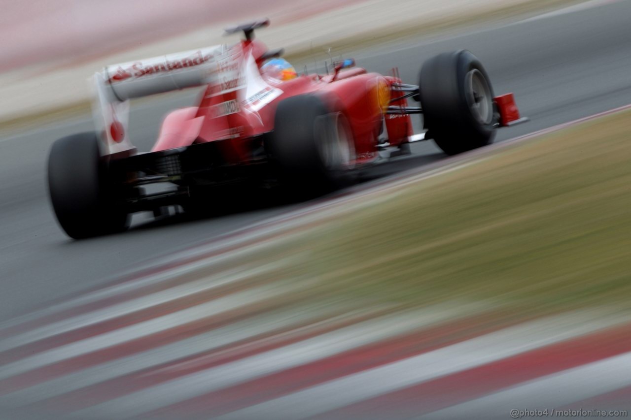 Barcelona Test Marzo 2012, 04.03.2012
Fernando Alonso (ESP), Ferrari  