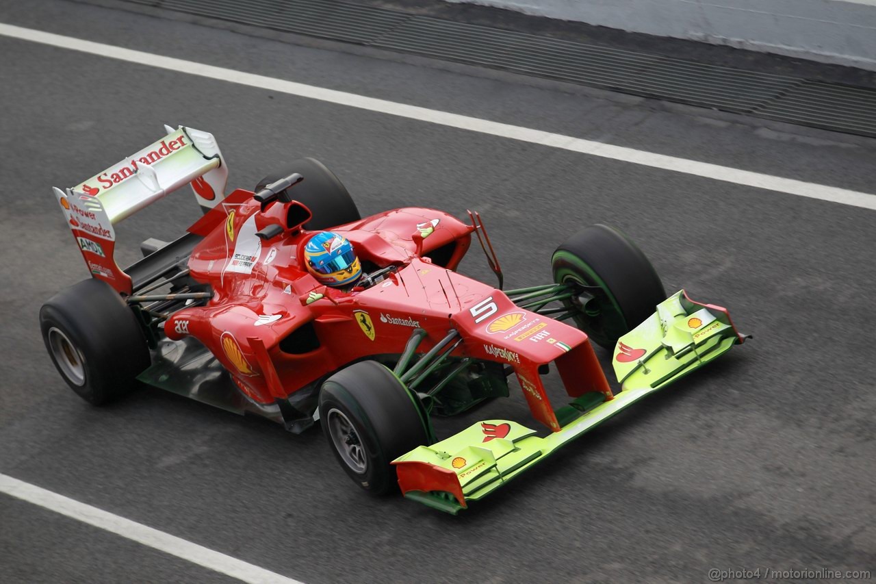 Barcelona Test Marzo 2012 - Gara