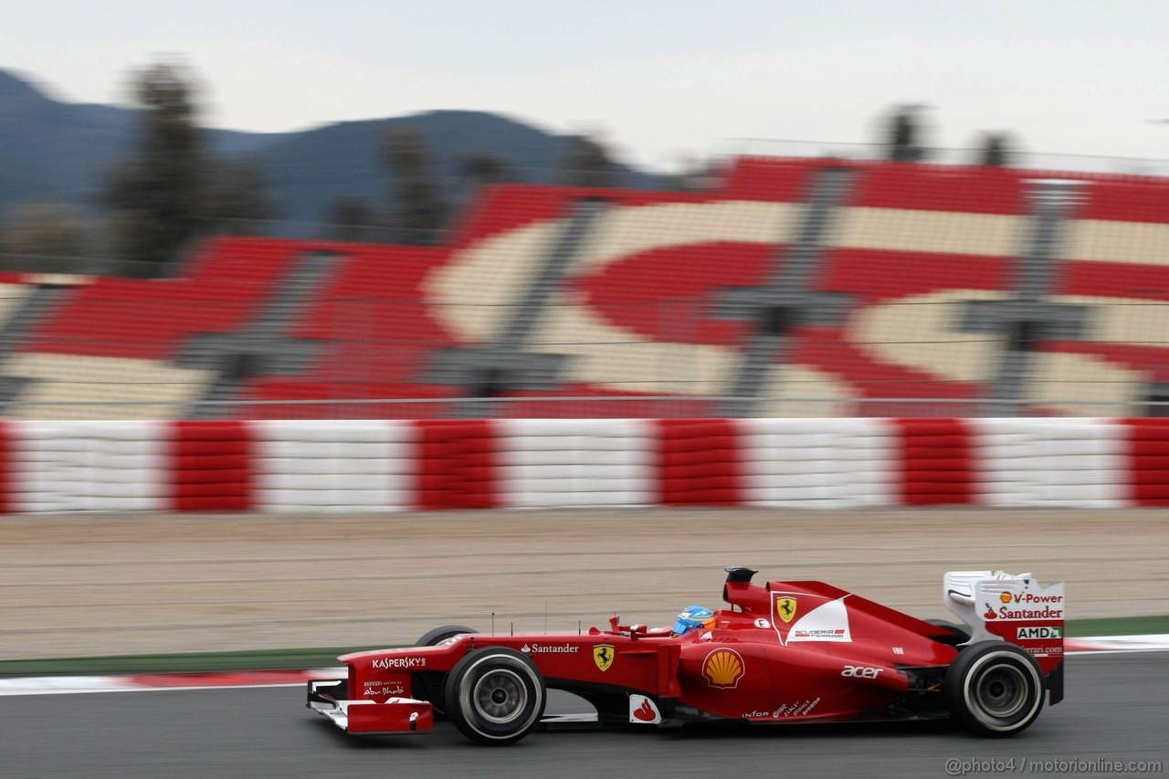 Barcelona Test Marzo 2012 - Gara