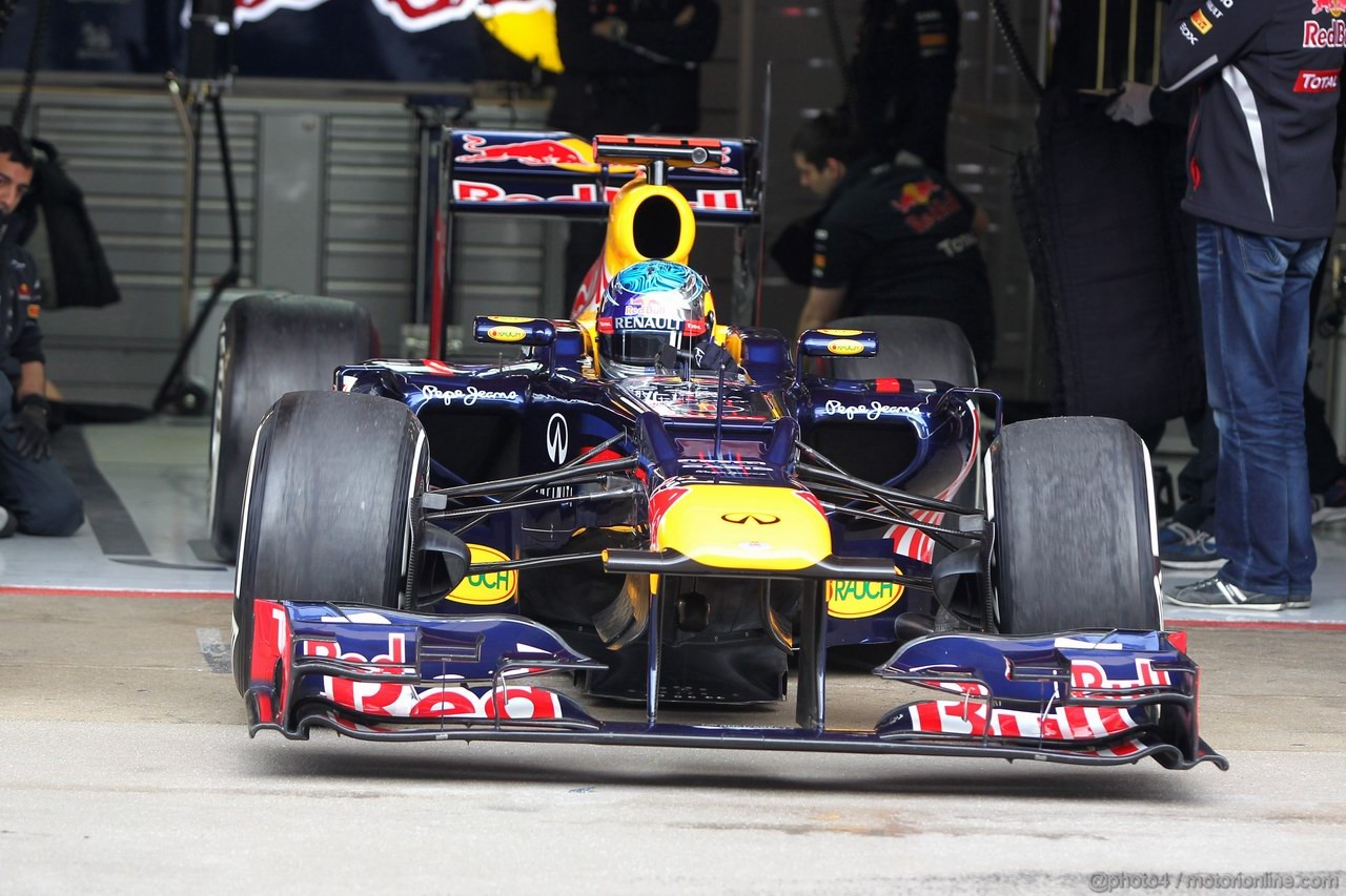 Barcelona Test Marzo 2012, 04.03.2012
Sebastian Vettel (GER), Red Bull Racing 