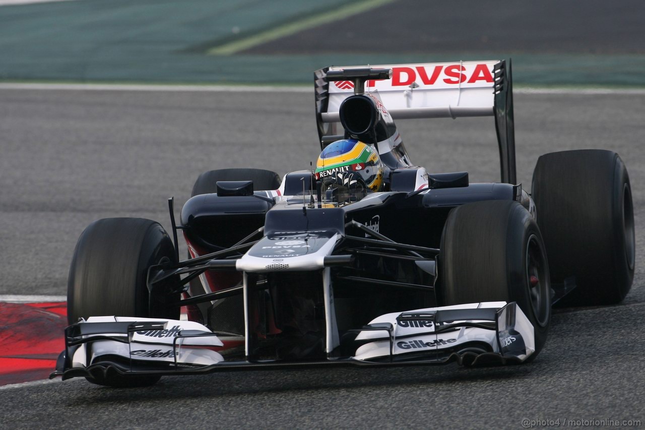 Barcelona Test Marzo 2012, 04.03.2012
Bruno Senna (BRE), Williams F1 Team   