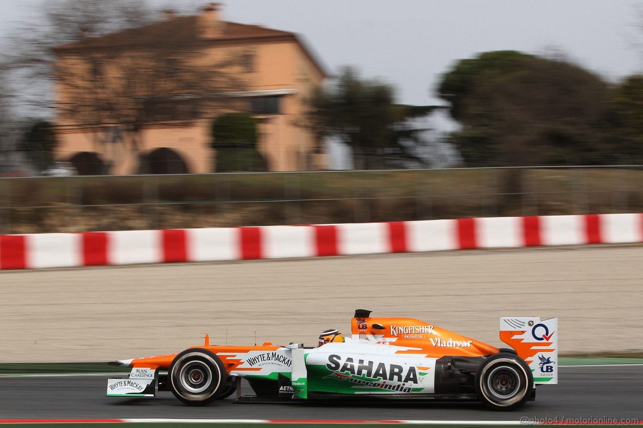 Barcelona Test Marzo 2012, 04.03.2012
Nico Hulkenberg (GER), Sahara Force India Formula One Team 